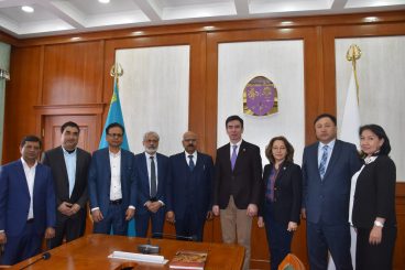 В КазНМУ состоялась встреча с представителями посольства Индии в Казахстане
