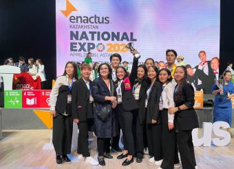 Команда КазНМУ заняла третье место на Национальном кубке студенческого предпринимательства ENACTUS KAZAKHSTAN NATIONAL EXPO 2024