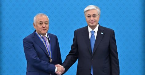 Ученые КазНМУ награждены орденом «Барыс» III степени Указом Президента РК