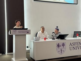 Актовая лекция академика Скоромец Александра Анисимовича состоялась  в КазНМУ им.С.Д.Асфендиярова