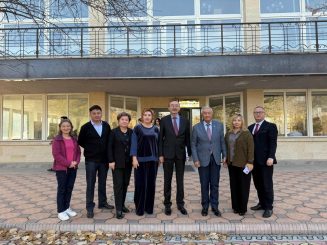 Профессор Кульжанов Максут Каримович был приглашён для чтения лекций в Кыргызско-Российском Славянском университете