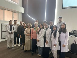  Мотивационная встреча студентов Школы фармации со специалистами научно-технического центра радиохимии и производства изотопов РГП на ПХВ «Институт ядерной физики»