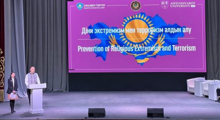В КазНМУ состоялась профилактическая лекция на тему «Профилактика религиозного экстремизма и терроризма»