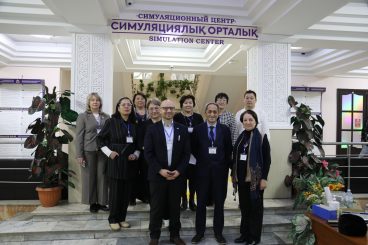 Визит ВЭК НААР/IAAR в КазНМУ для аккредитация образовательных программ по клинической психологии, технологии фармацевтического производства и резидентуры детского профиля