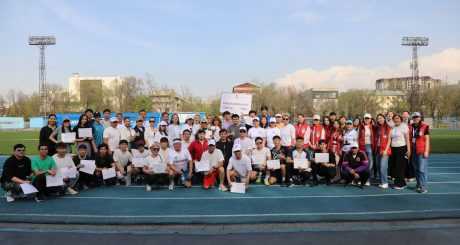 КазНМУ собрал студенческий Алматы на межвузовский марафон в честь Всемирного дня здоровья