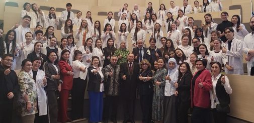 Мотивационная  встреча  «Учиться, меняться, лидировать» с Муфиловым  Ержаном, региональным  директором немецкой  фармкомпании  «Бионорика»