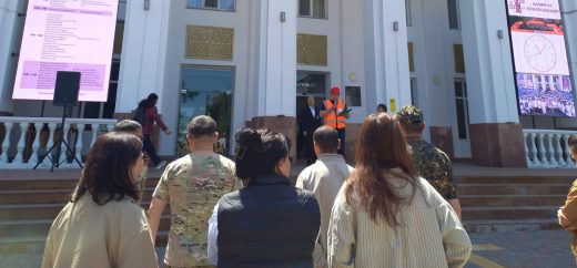 КазНМУ имени С.Д. Асфендиярова принял участие в общегородской сейсмотренировке