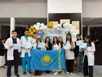 «Asfen Team» — серебро IV Международной олимпиады по морфологическим и фундаментальным дисциплинам в Бишкеке