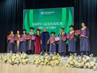 Торжественное вручение двойных дипломов выпускникам программы MBA «Менеджмент в здравоохранении»