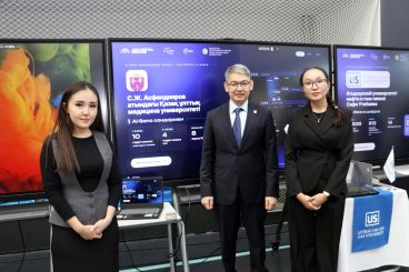 КазНМУ представил проекты на выставке AI-Sana в рамках AI Month и AI & Digital Bridge 2026